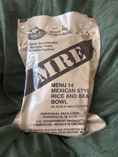 Official Ameriqual Military MRE Individual Single Meal You Pick Exp. 2027.