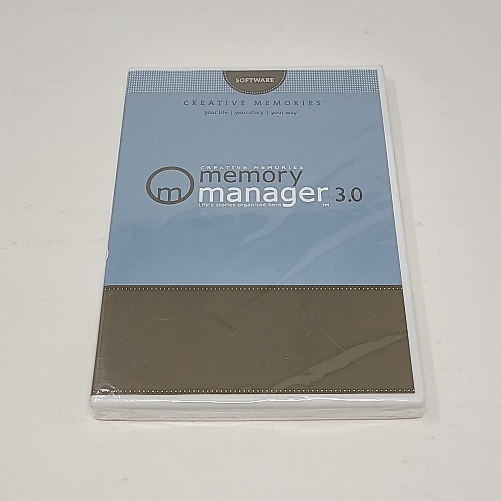 Creative Memories Memory Manager 3.0 Software New Scrapbooking Crafting