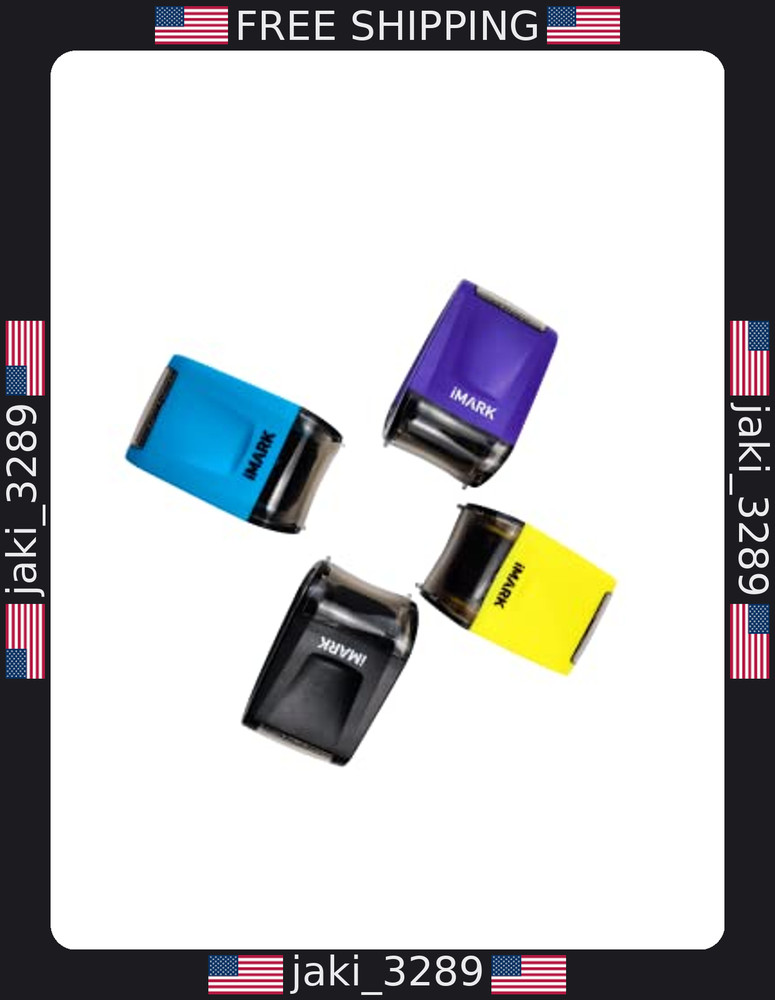 iMark Identity Theft Protection Roller Stamp - Self-Inking Privacy Blocker