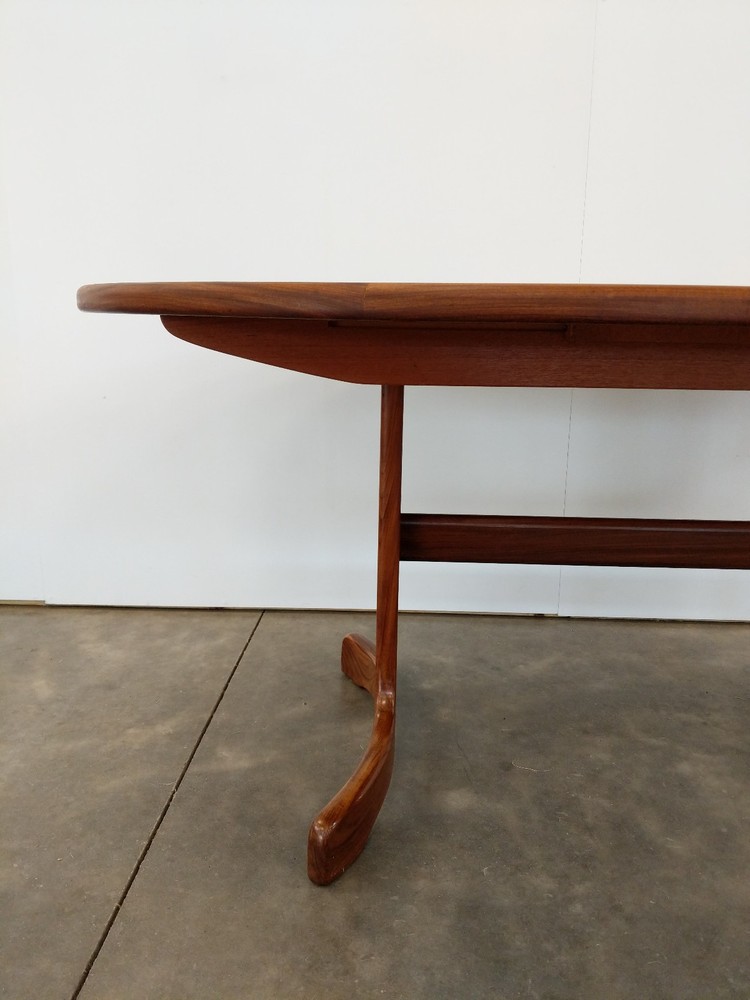 Vintage Mid Century Modern Teak Extendable Dining Table by G Plan