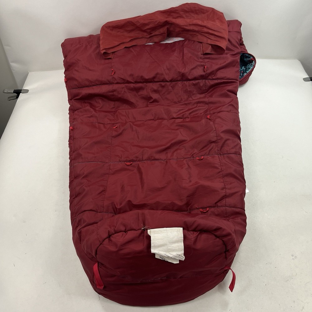 Youth Big Agnes Duster 15 Sleeping Bag Red Adjustable