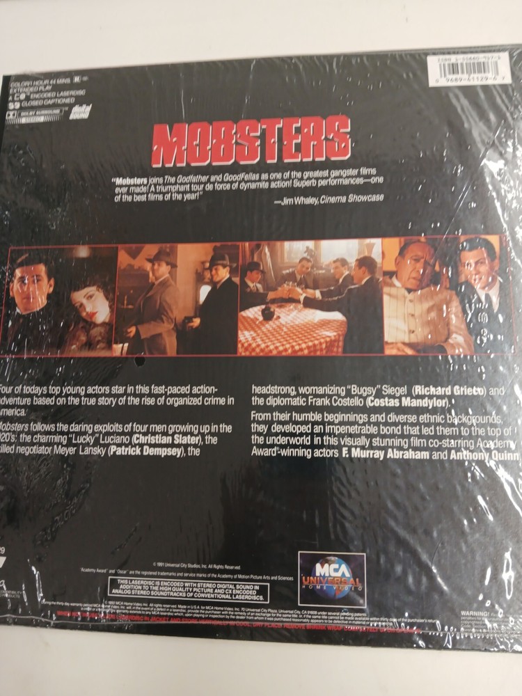 Mobsters (Laserdisc, 1992)
