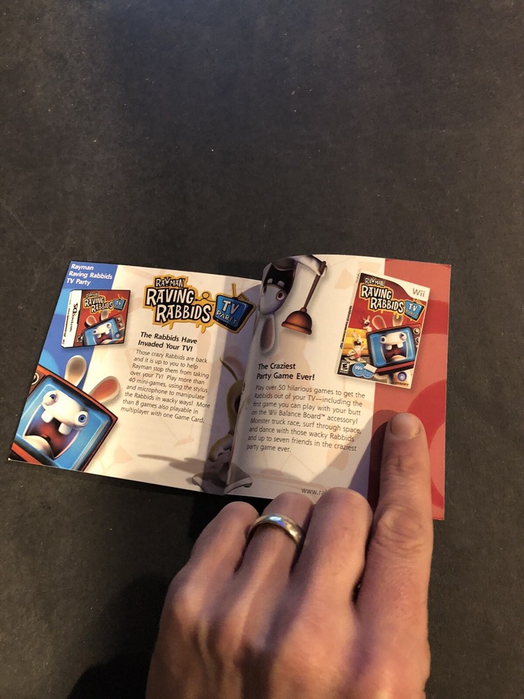 Nintendo DS Ubisoft Insert