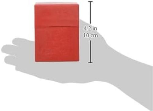 Ultimate Guard Return To Earth Boulder Deck Case 100+ Standard Size Red