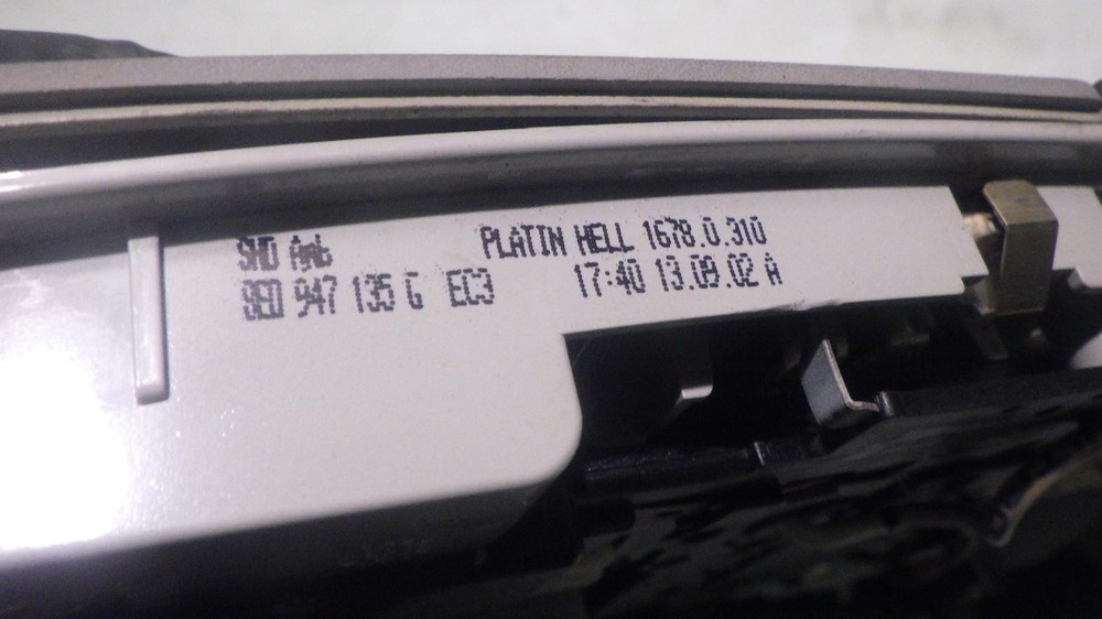 03 AUDI A4 OVERHEAD CONSOLE SUNROOF
