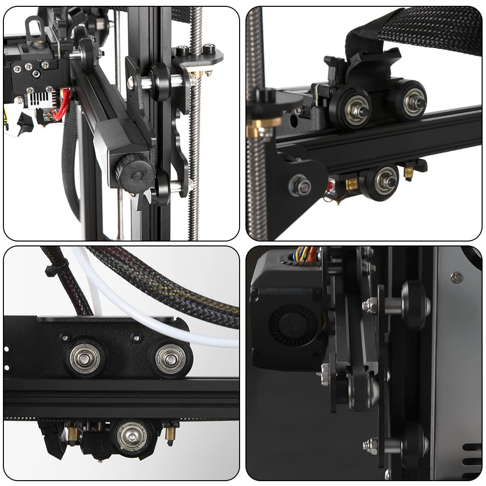 Official Creality 3D Printer Ender 3 Wheel, 3D Printer POM Wheel Plastic Pulley