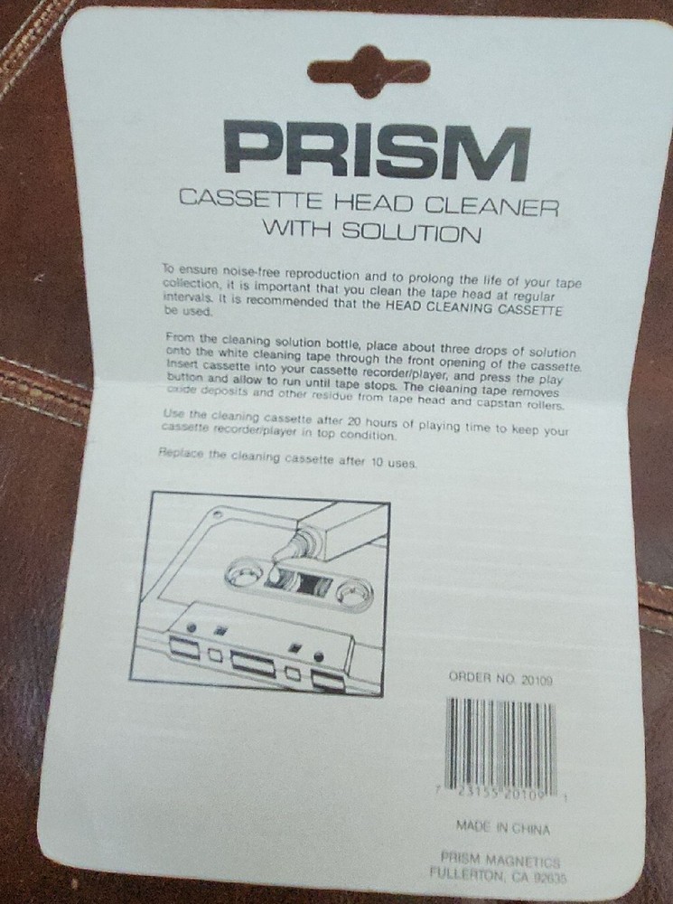 Prism Head Cassette Cleaner