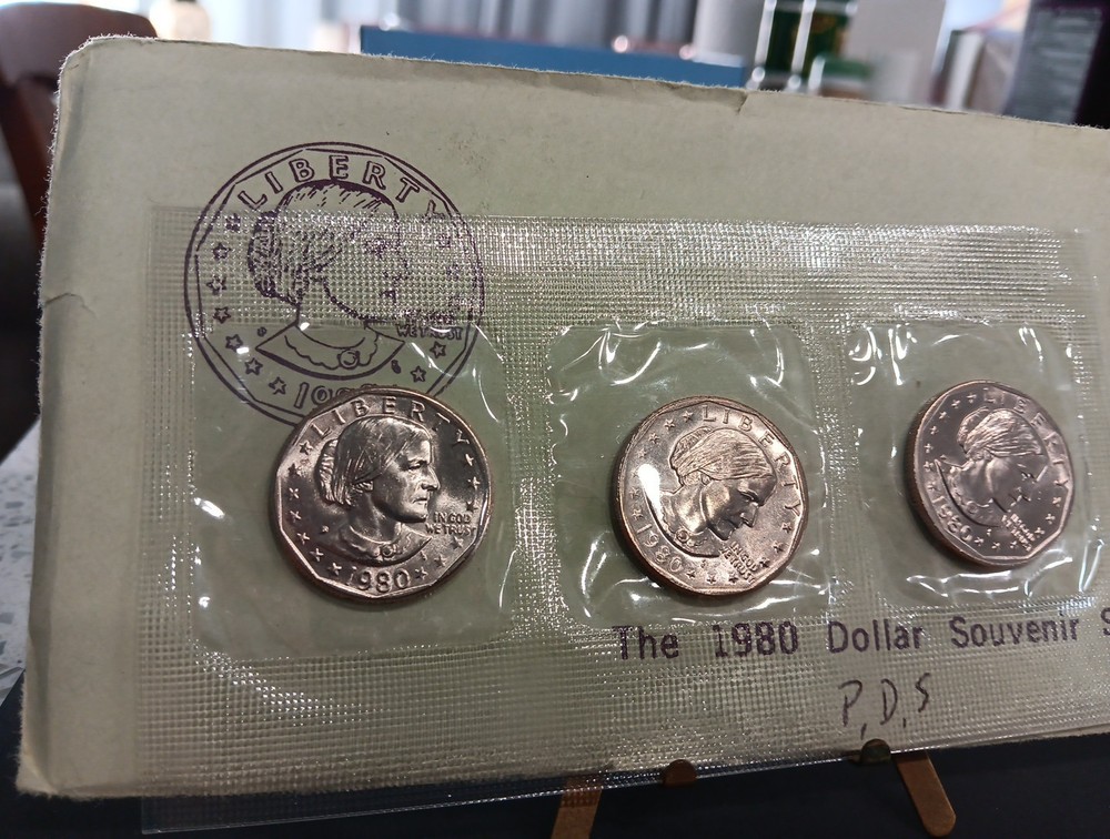 1980 Dollar Set PDS Susan B Anthony