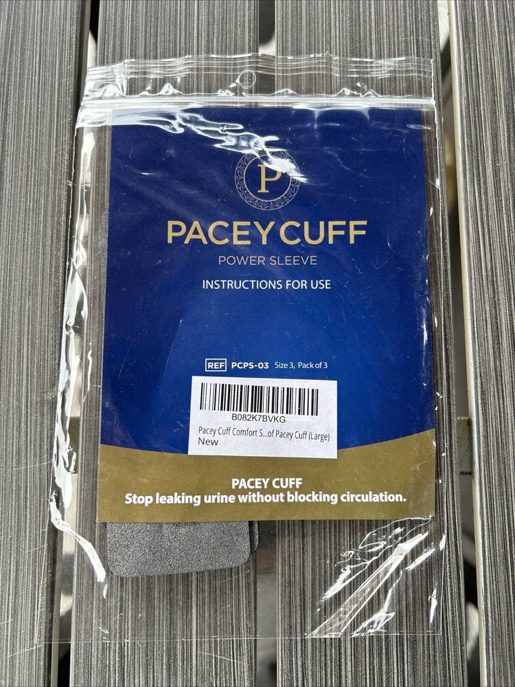 Pacey Cuff Power Sleeve (3 pack) for use with Pacey Cuff Size Large