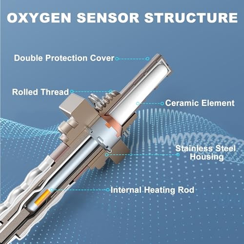 Oxygen Sensor Upstream + Downstream Compatible with Chevy Silverado Tahoe