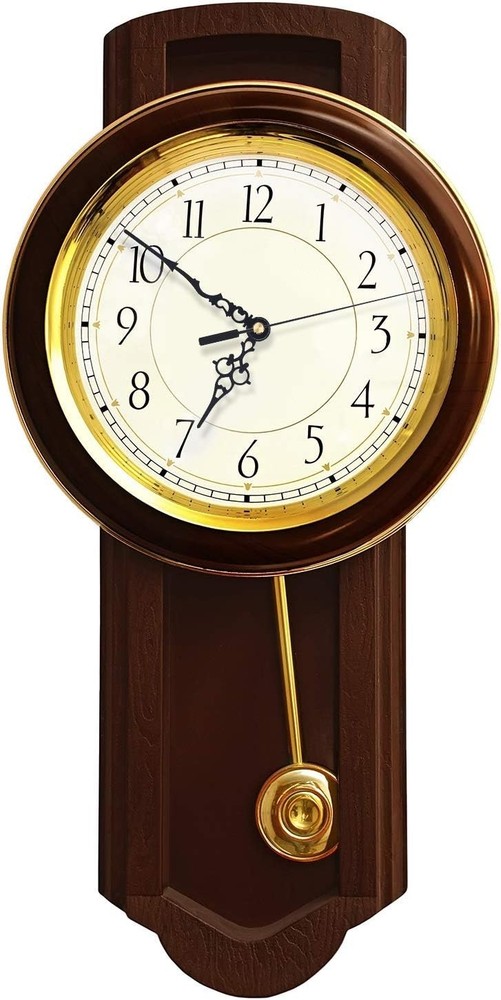 DIY Quartz Clock Movement Kit with Pendulum - Frameless Design for Custom Clocks
