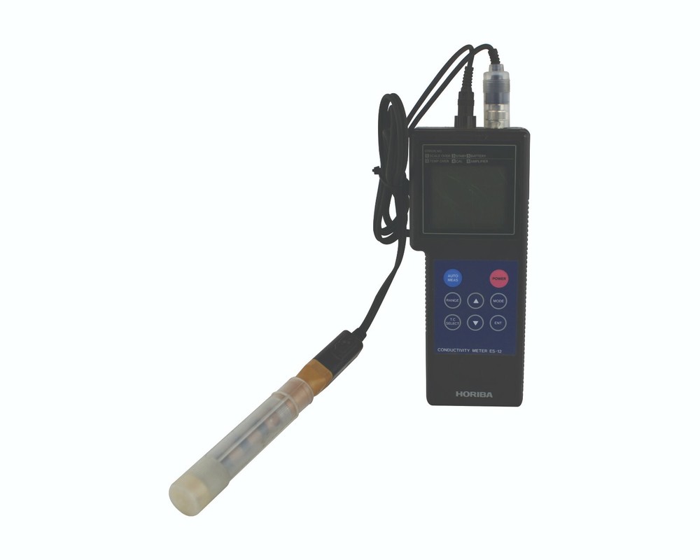 HORIBA CONDUCTIVITY METER MODEL ES-12, 9V DC