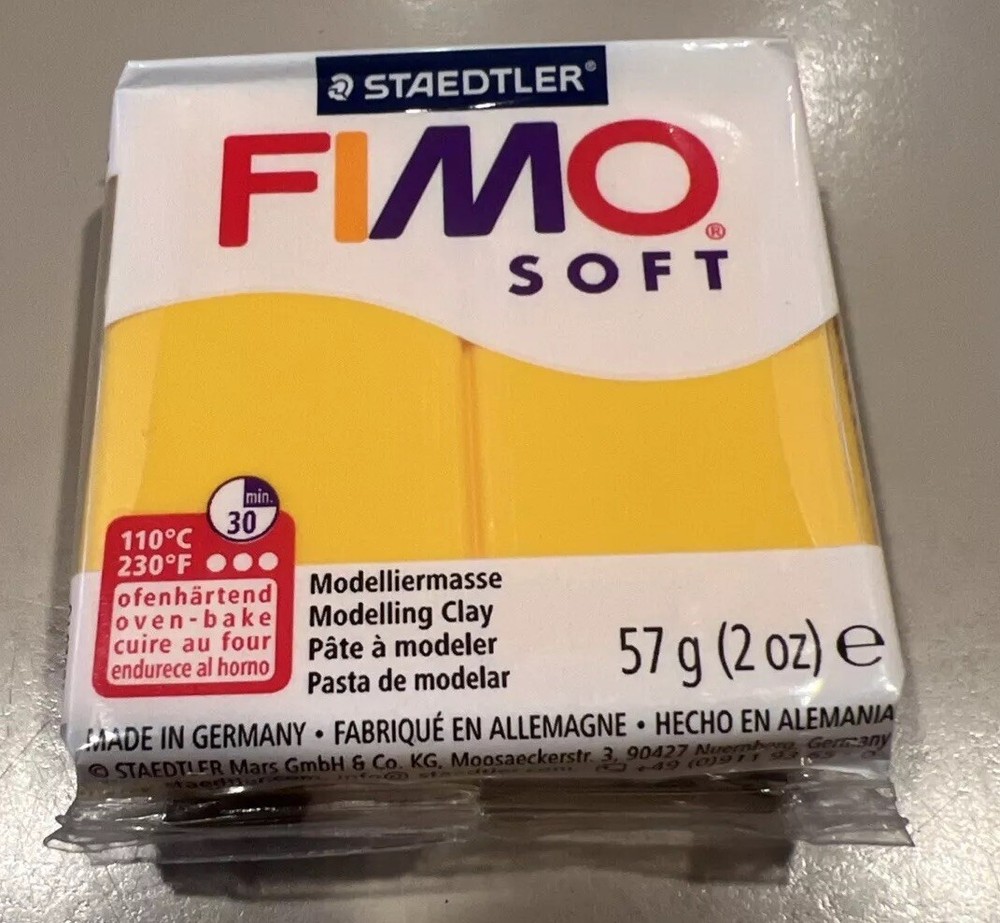Fimo Soft Modeling Clay, Sunflower, 57 g
