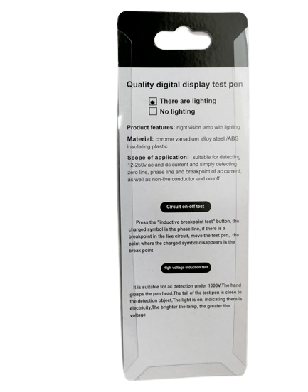 Voltage Electric Tester Volt Detector Test Pen AC DC Non-Contact Sensor 12-1000V