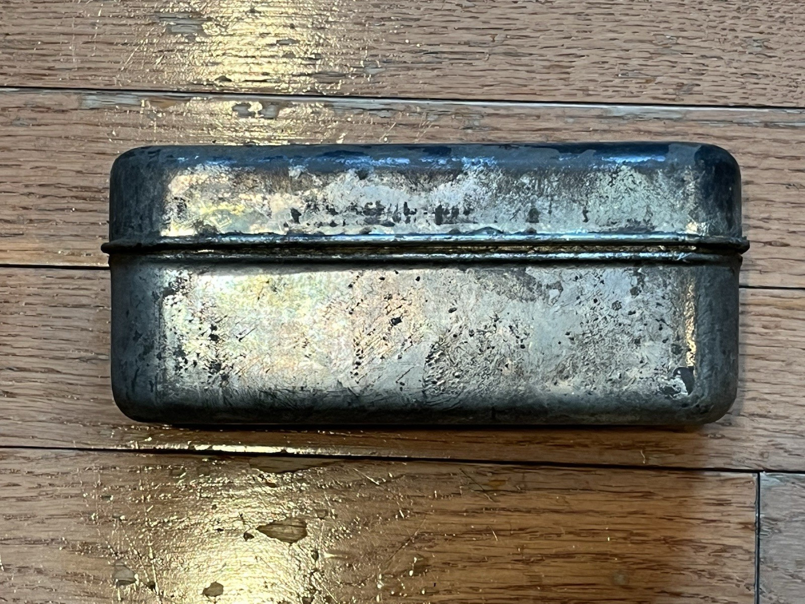 WWI US Military Ration Container M1916 Bacon/Meat Tin