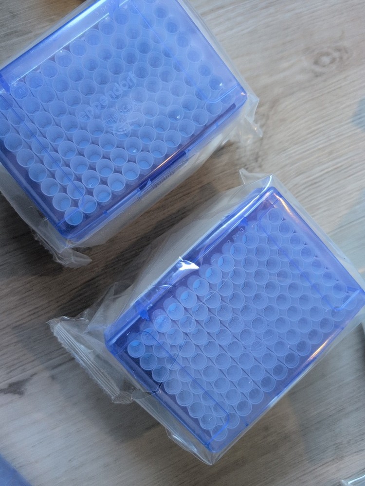 (2) packs 96 Eppendorf Filter Pipette Tips