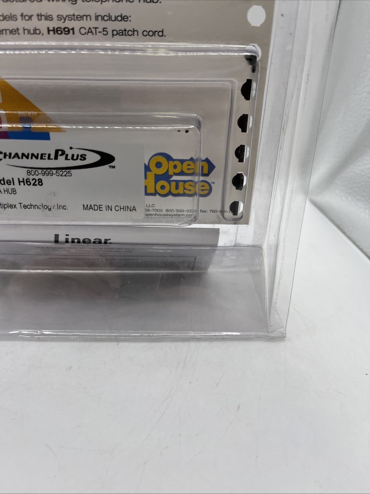 New Open House Telecom Data Termination Hub Module H628 ChannelPlus CAT-5 Netw.