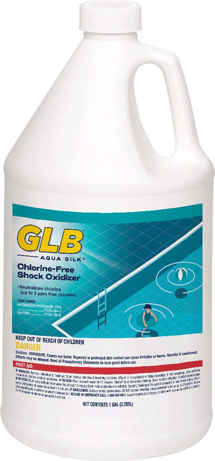 GLB Aqua Silk Shock Oxidizer 1 Gallon