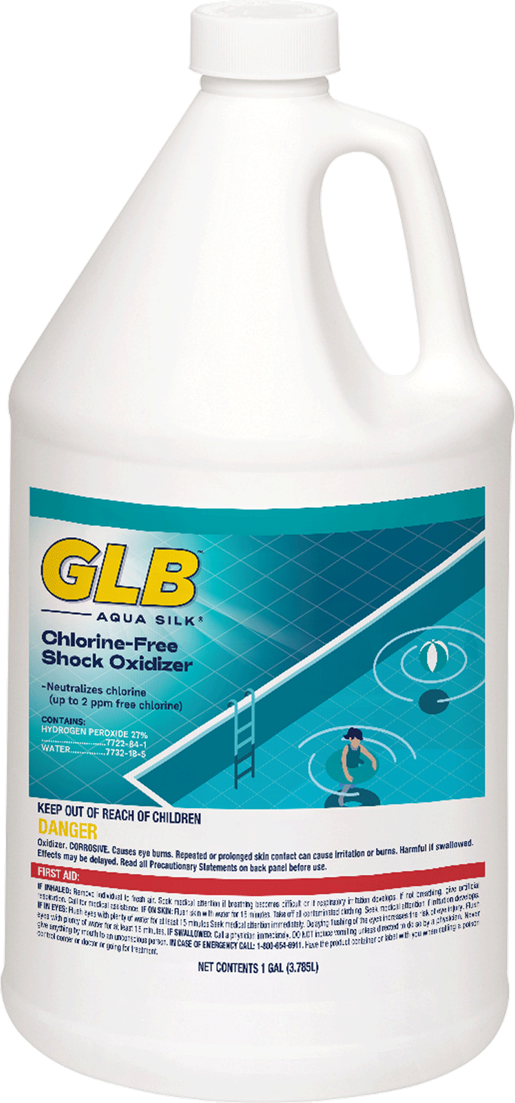 GLB Aqua Silk Shock Oxidizer 1 Gallon