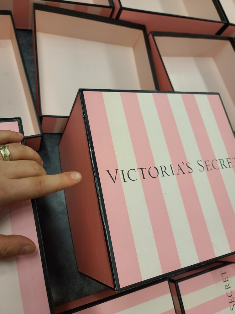 VICTORIA'S SECRET BOXES DISPLAY PROPS BOXES 15 In Total