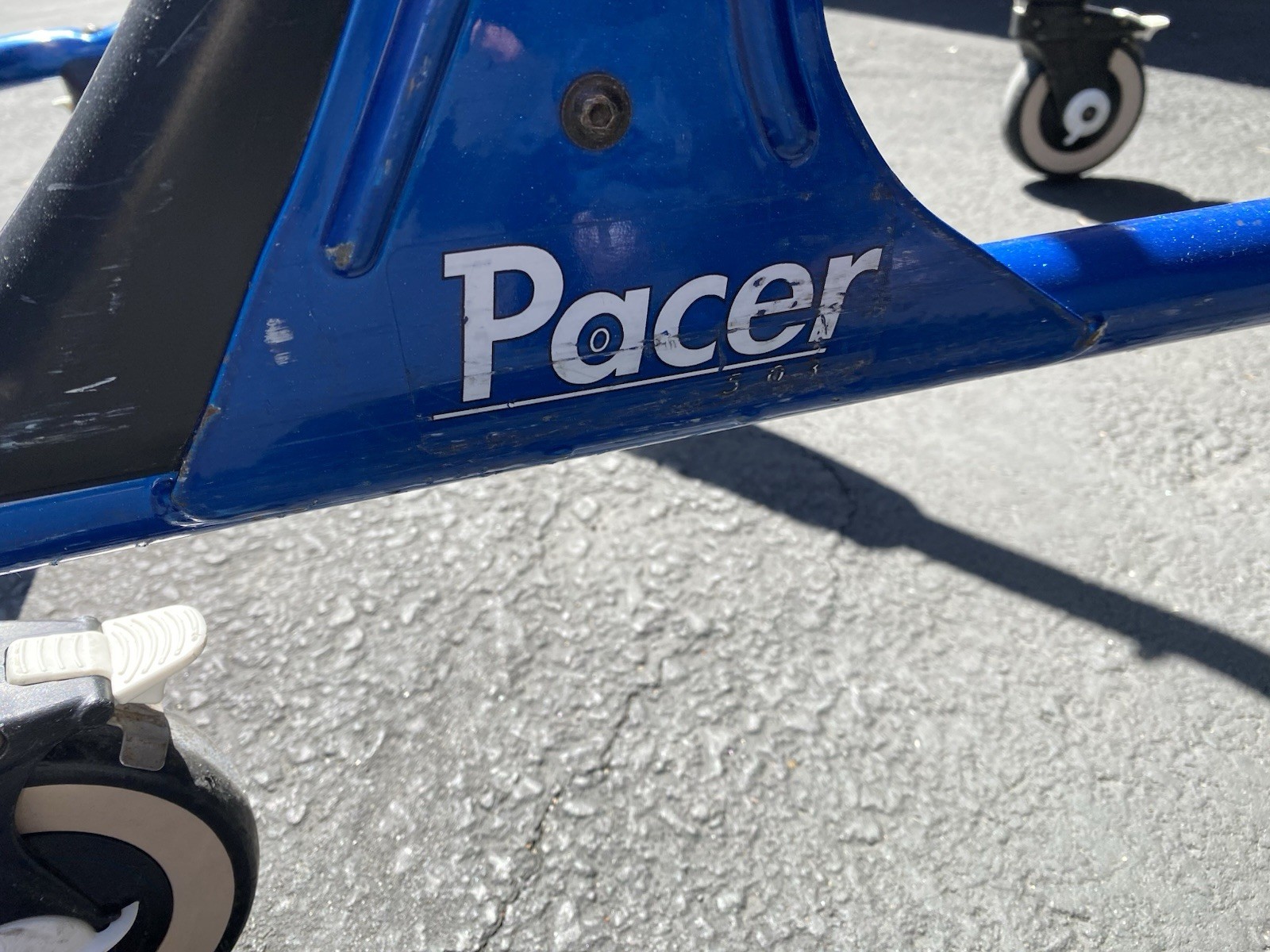 Rifton Pacer Adult Therapy Gait Trainer Large K503 200lb Cap Blue Mobility Aid