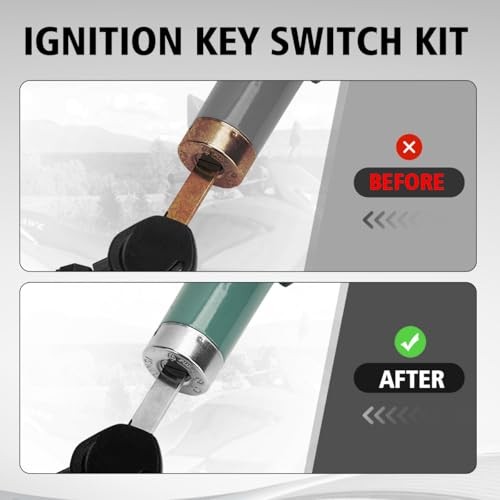 Ignition Key Switch Kit for Hawk 250 250cc, Motorcycle Ignition Lock Cylinder