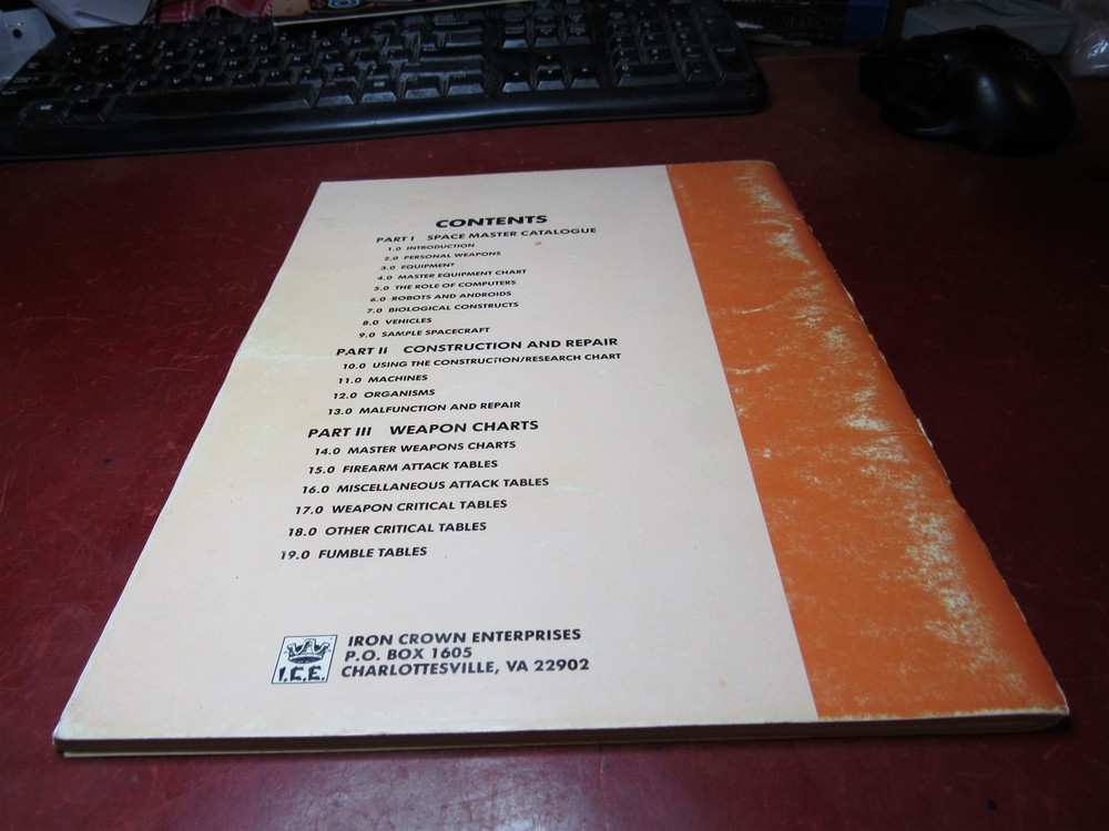 ICE: SpaceMaster: Tech Book