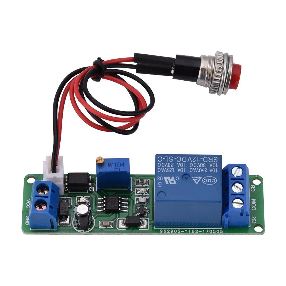 DC 12V Timer Module Adjustable Timer Delay Turn Off Module Timing Relay Time ...