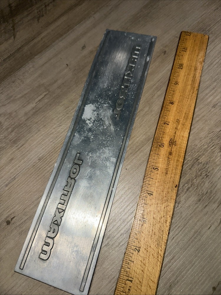 Printing Plate: MAXITROL