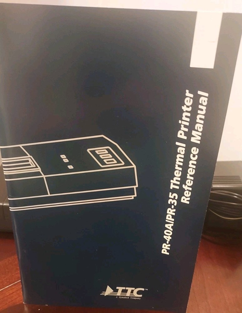 TTC PR-40A PORTABLE THERMAL PRINTER