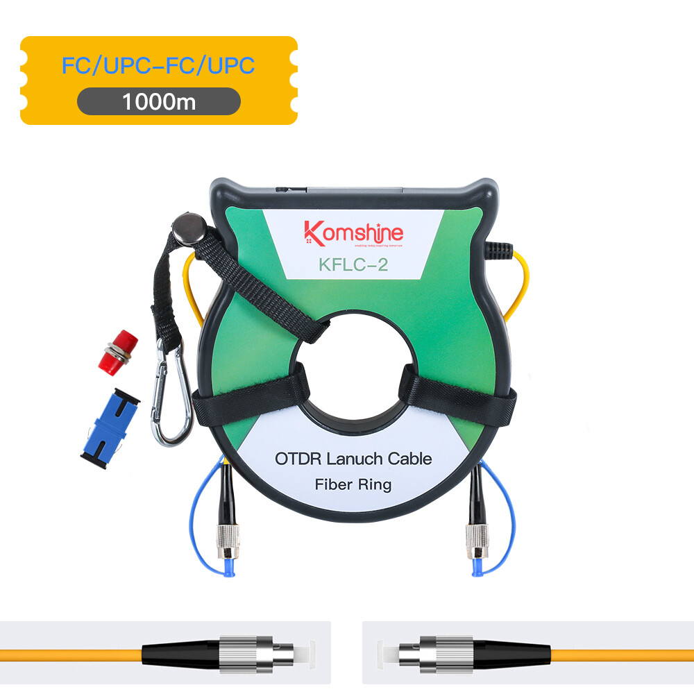 KomShine SM OTDR Launch Cable Ring SingleMode 1000m, OTDR Dead Zone Eliminator