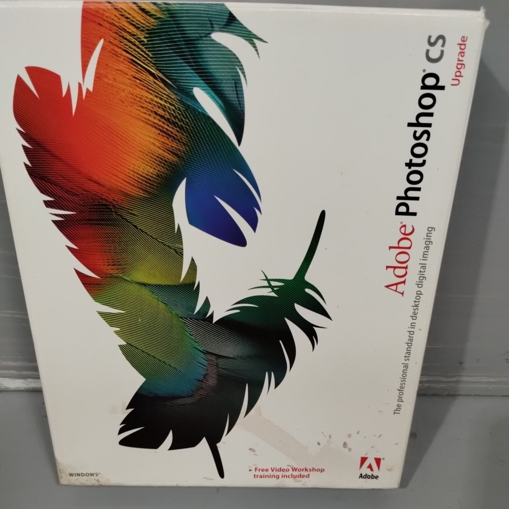 Adobe Photoshop CS Upgrade For Windows Desktop Digital Imaging