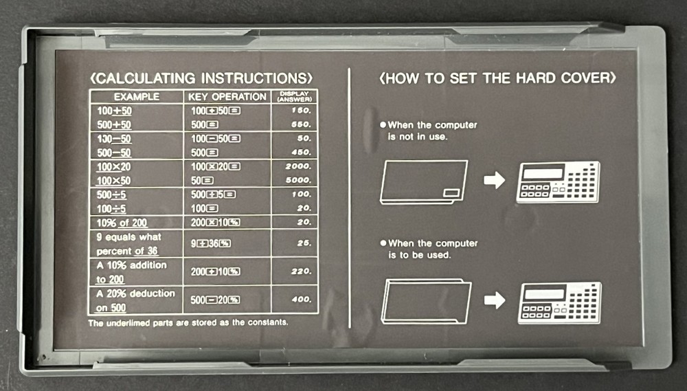 Ford Motor Credit Pocket Computer by Sharp Electronics Corporation - Untested