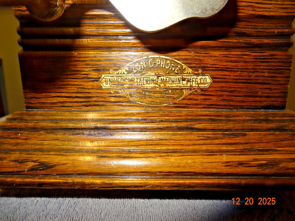 Very Nice 1903 Zon-O-Phone Home Phonograph