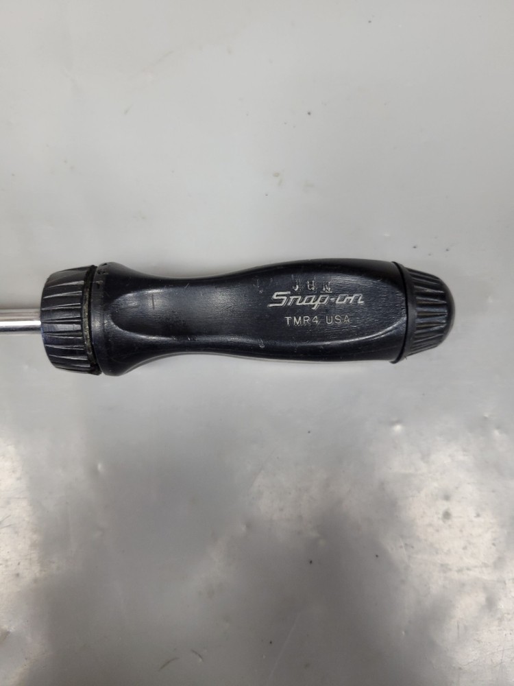 SNAP ON #TMR4 1/4" DRIVE RATCHETING DRIVER SOCKET SCREWDRIVER