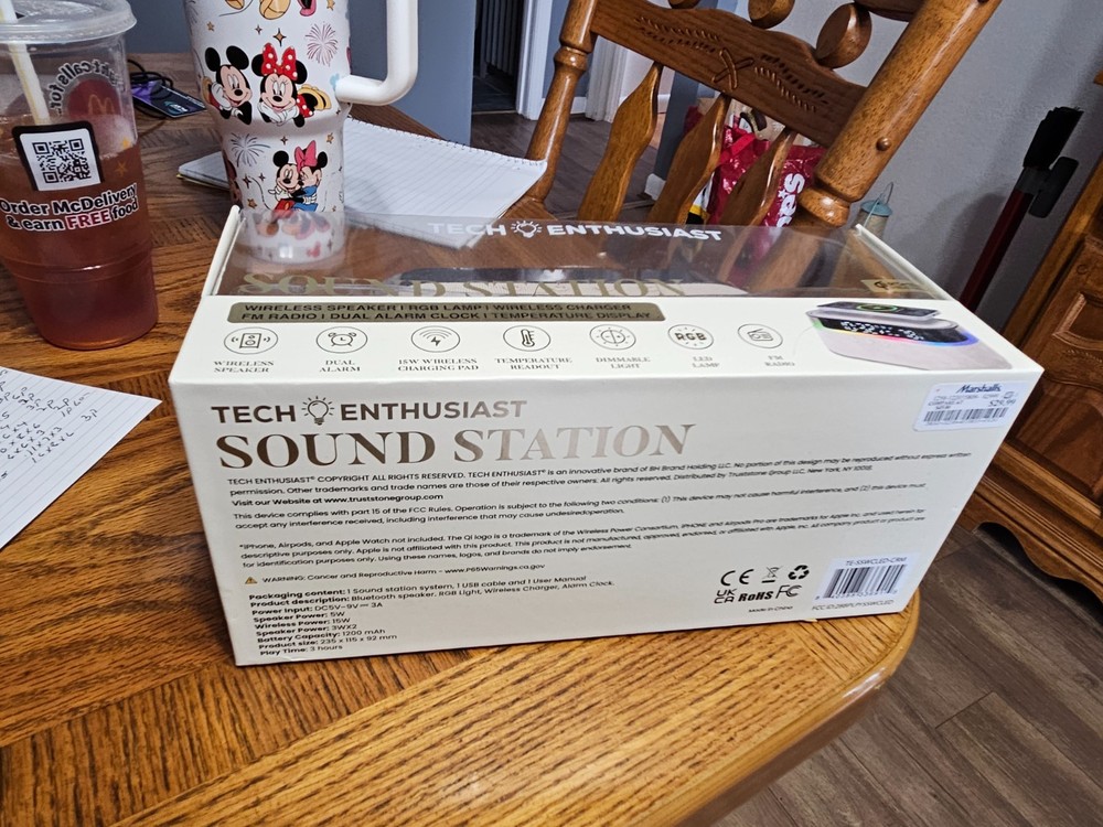 Tech Enthusiast Sound Station