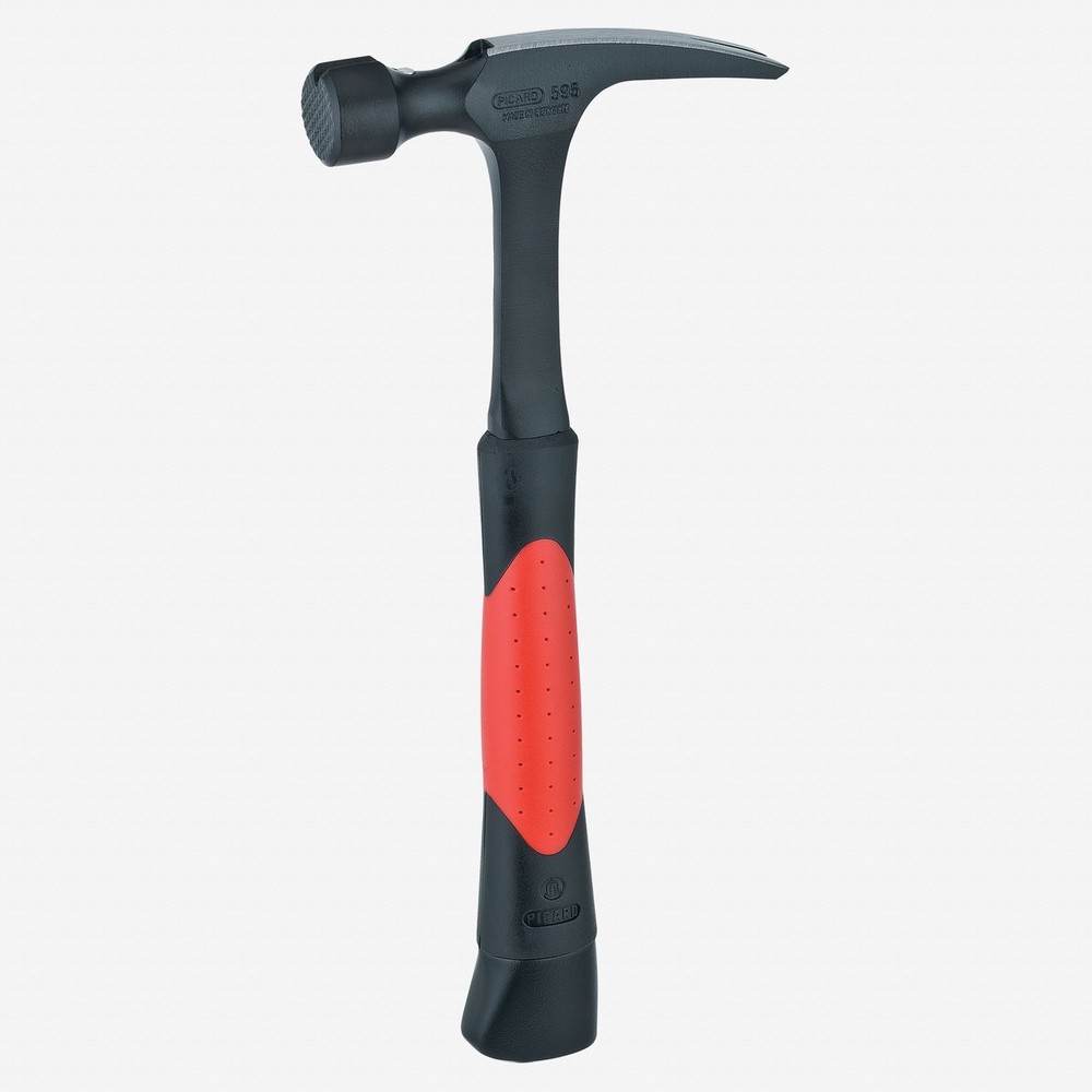 Picard 595 Solid Steel Rip Hammer, Plain Face, American Pattern