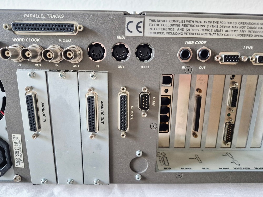 Tascam MMR-8 Modular Multitrack Hard Disk Recorder Fully Functional