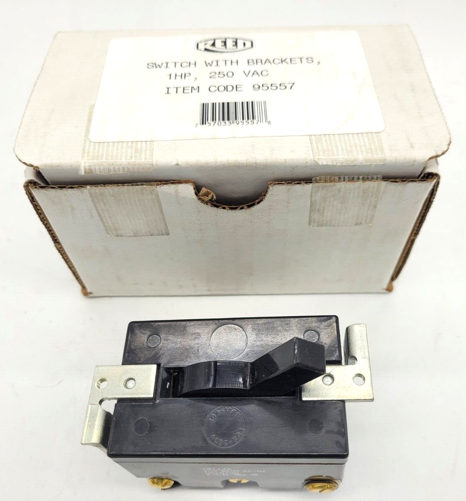 Reed 95557 Switch with Brackets 1HP 250 VAC
