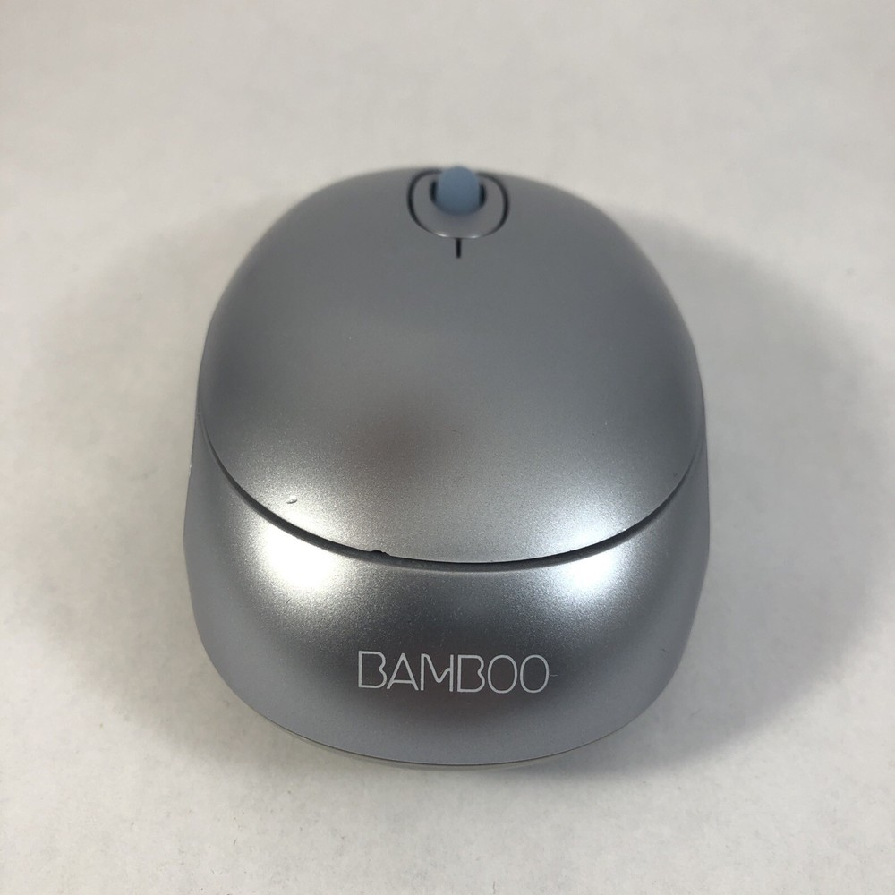 Mouse for Wacom Bamboo Drawing Tablet EC-155-05 Silver