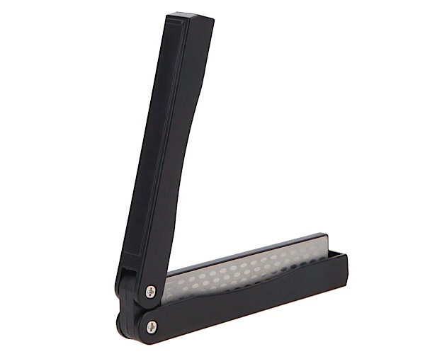 Knife Sharpener /Double-Sided Folding 400/600 Grit Diamond Pocket Hunting Tool