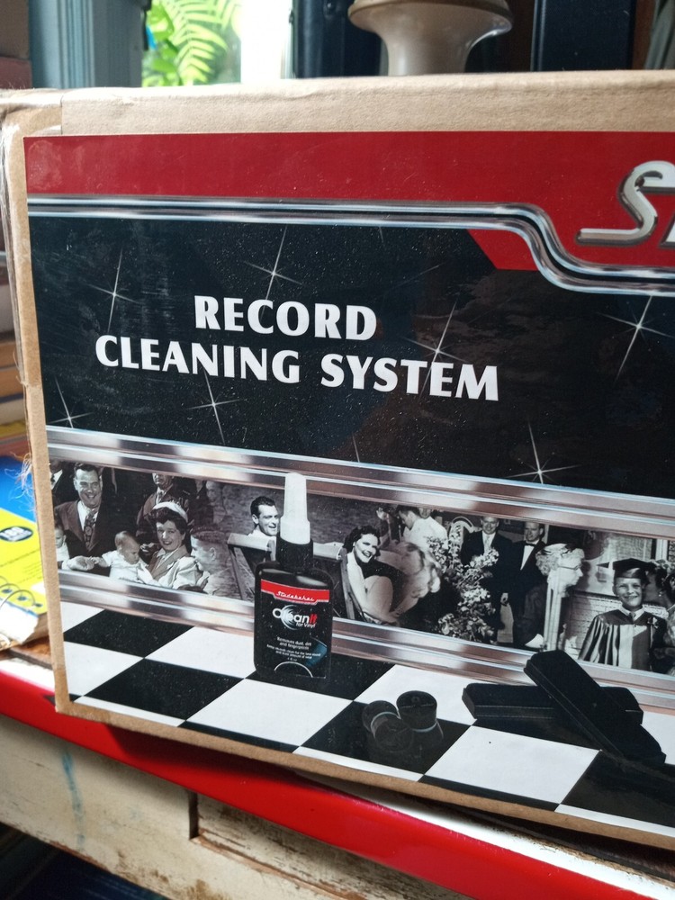 New In Unopened Box Studebaker Record Cleaning System