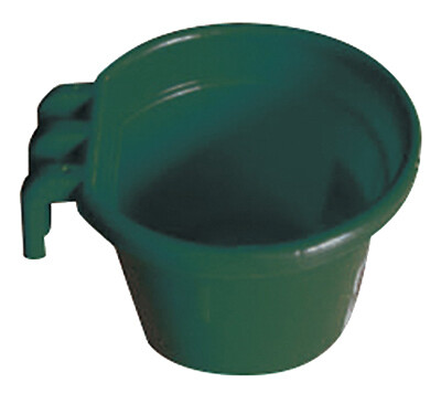 Feed Bucket, Red, 8-Qts.