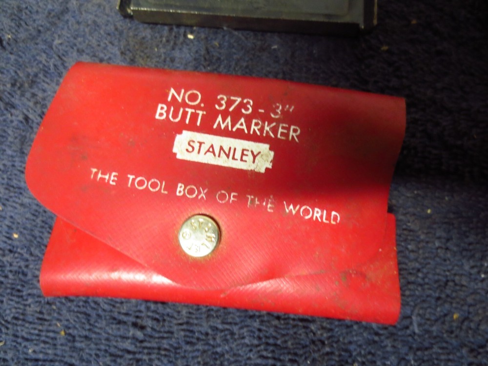 2 Butt Markers - Stanley , EZ Mark Vintage Sharp 3 In & 3.5 In