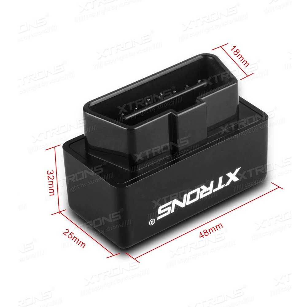 OBD2 OBDII Scanner Bluetooth Scanning Tool Adapter for Android Car Stereo Radio