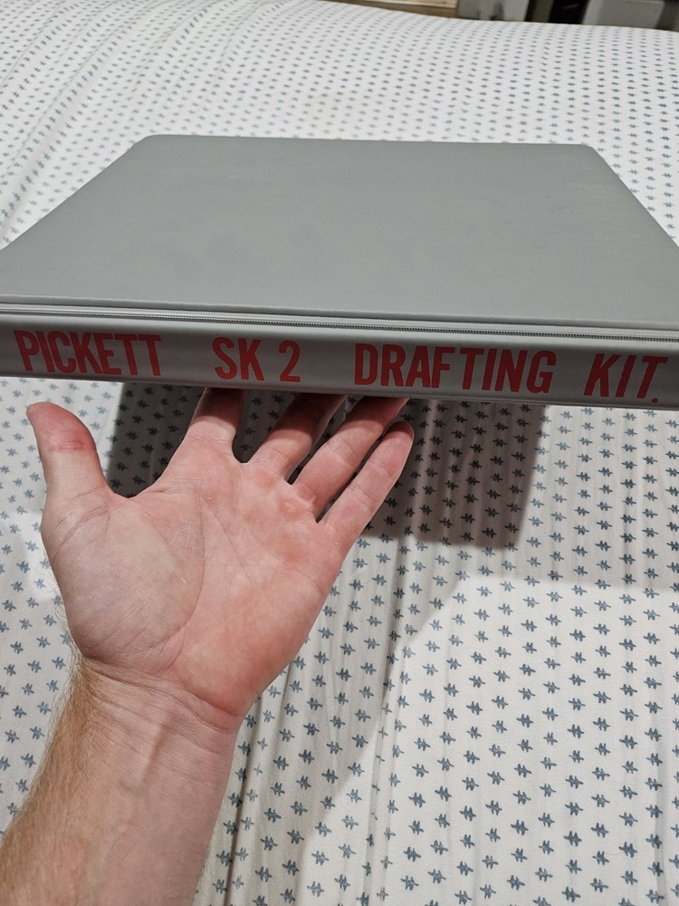 Vintage Pickett 1503 NC Drafting Tools ( Incomplete Set) *READ