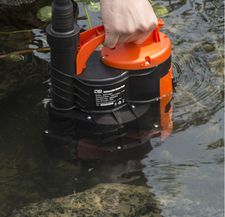 Sump Pump 1HP, 3500 GPH Submersible Pump with Float Switch for Pool,Pond, Floods