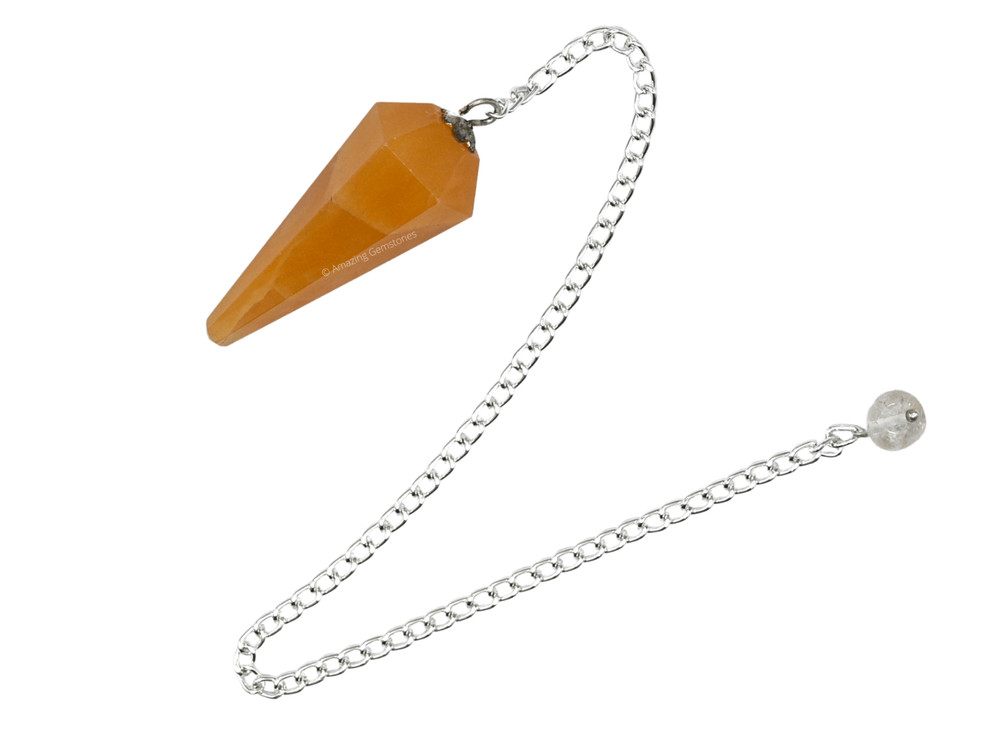 Red Aventurine Dowsing Crystal Pendulum