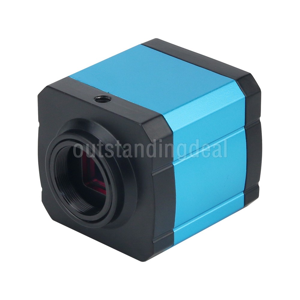 48MP Microscope Video Camera 1080P 2K HDMI USB With Adjustable Stand For Lab