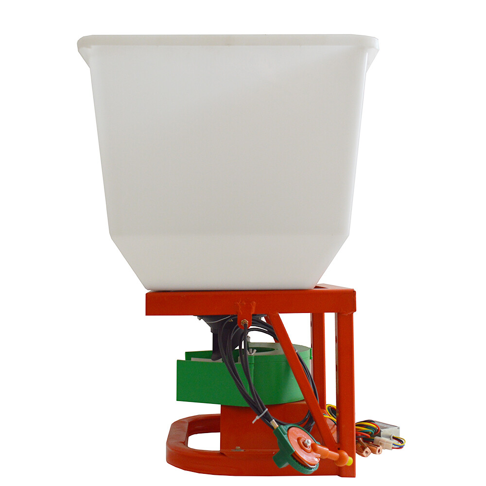 Fertilizer Spreader for Mini Tractor 265Lbs 12V ATV